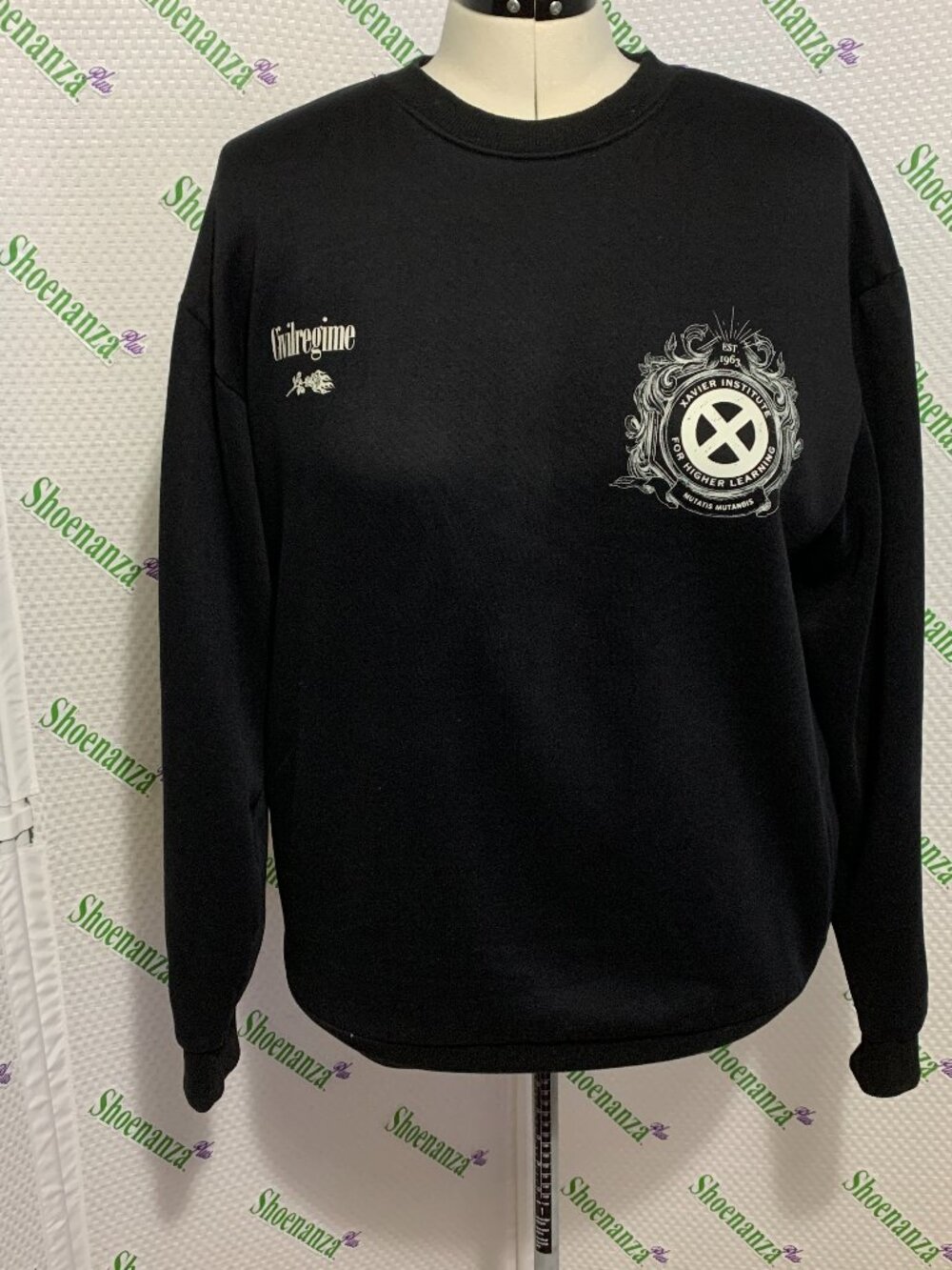 Civil Regime Sweatshirt Marvel Hero Elite Series Xavier Institute X-Men Mens XL